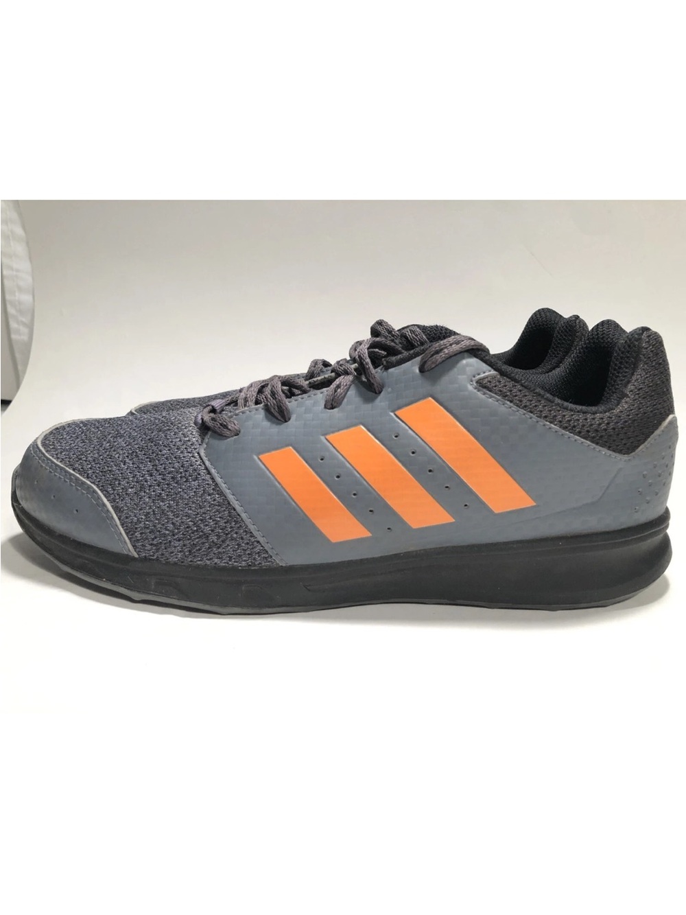 ADIDAS SPORTY SNEAKERS WITH ORTHO LITE Orange gray tennisSHOES SIZE 6.5 women’s